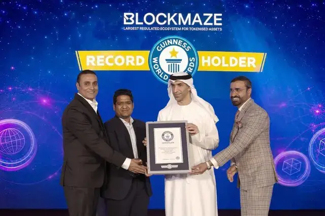 Blockmaze achieves Guinness World Records recognition as the world’s most regulated blockchain ecosystem