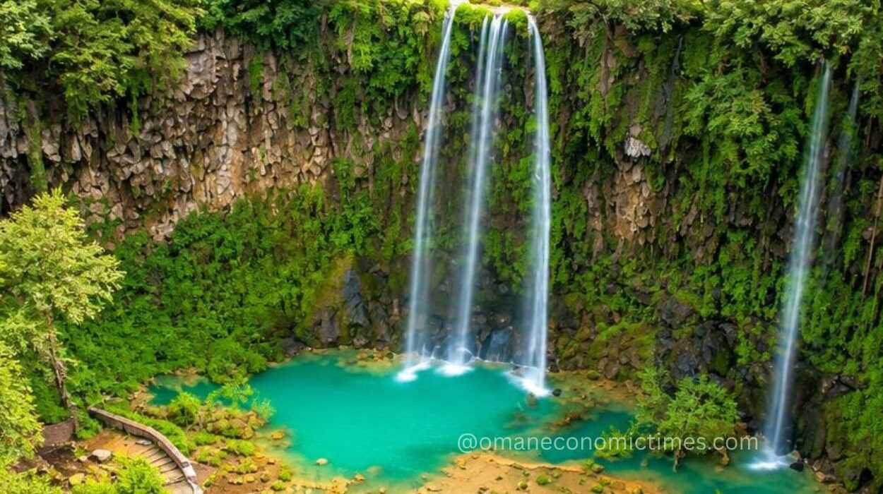 Ayn Athum Waterfall Cascades Again as Late Khareef Rains Revive Dhofar