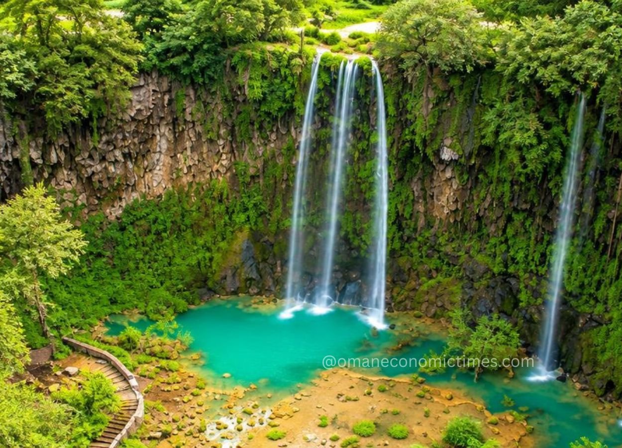 Ayn Athum Waterfall Cascades Again as Late Khareef Rains Revive Dhofar