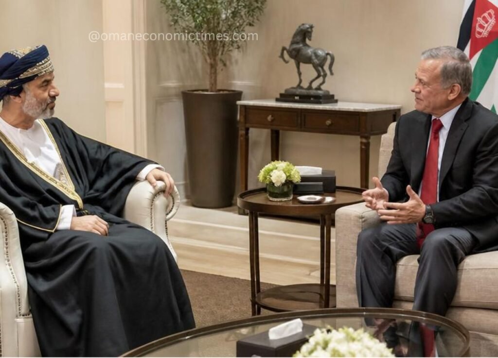King Abdullah II Receives Omani Shura Council Chairman to Bolster Bilateral Ties in Amman King Abdullah II Receives Omani Shura Council Chairman to Bolster Bilateral Ties in Amman