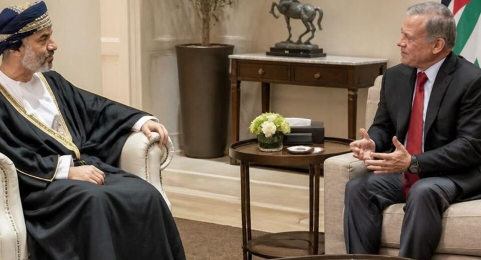 King Abdullah II Receives Omani Shura Council Chairman to Bolster Bilateral Ties in Amman King Abdullah II Receives Omani Shura Council Chairman to Bolster Bilateral Ties in Amman