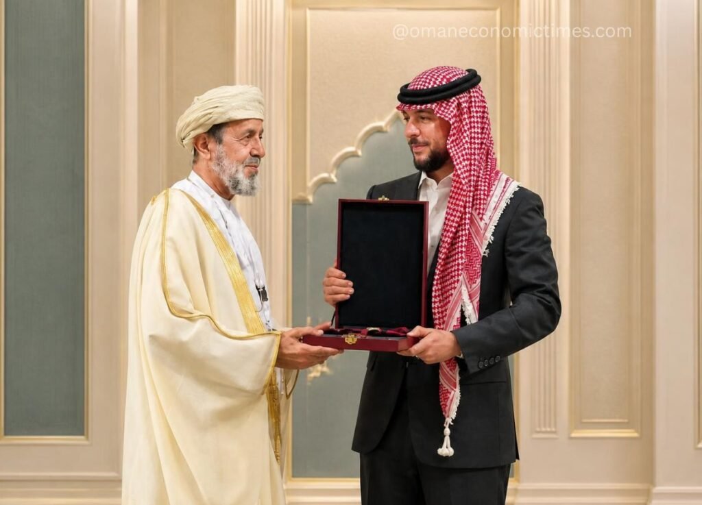 Jordan’s King Abdullah II Honors Senior Omani Scholar Sheikh Ahmed al-Siyabi in Amman Jordan’s King Abdullah II Honors Senior Omani Scholar Sheikh Ahmed al-Siyabi in Amman